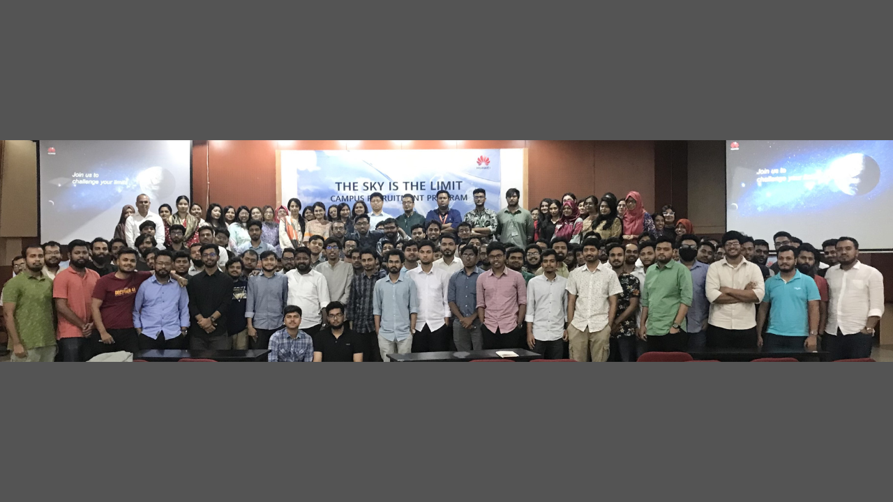রুয়েট ও আহসানুল্লাহ বিশ্ববিদ্যালয়ে হুয়াওয়ের ক্যাম্পাস রিক্রুটমেন্ট